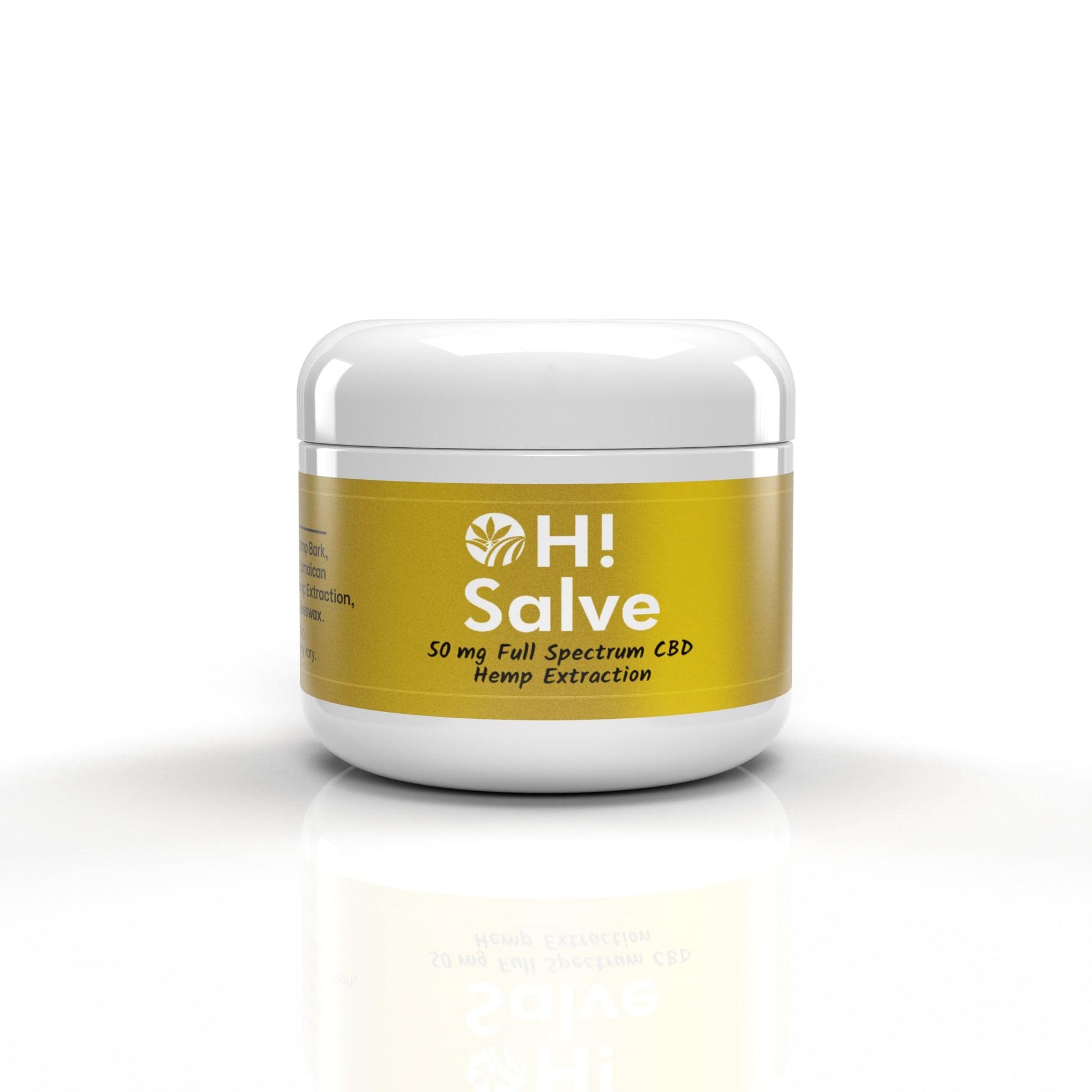 CBD Salve 50mg - Oley Hemp